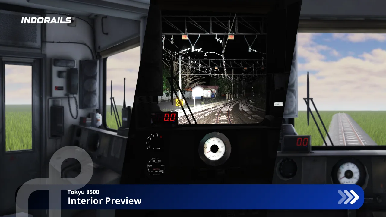 KRL Tokyu 8500 - Trainset - gambar 5